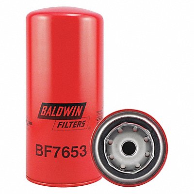 BALDWIN FILTERS BF7653 Fuel Filter 8-1/8 x 3-11/16 x 8-1/8 In