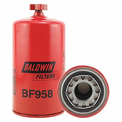 BALDWIN FILTERS BF958 Fuel Filter 7-7/16 x 3-11/16 x 7-7/16 In