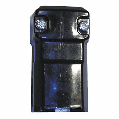 HUBBELL HBL5369VBK Straight Blade Connector Blk 2P3W Elastomer 5-20R