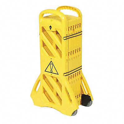 GRAINGER 2LEB5 Portable Barricade 40 H 13 W Polypro