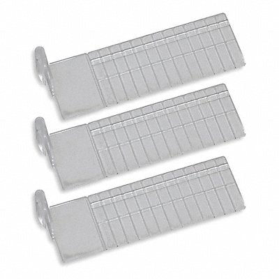 METRO MBA114 Short Drawer Dividers 2-1/4 H Clr PK3