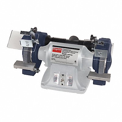 DAYTON 2LKT1 Bench Grinder 8 36/60 Grit 3/4HP