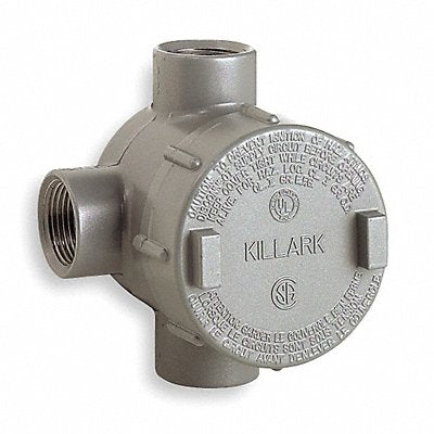 HUBBELL KILLARK GEJTT6M Conduit Outlet Body Iron 2 In.