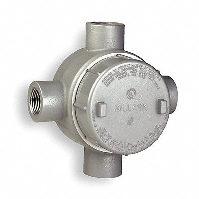 HUBBELL KILLARK GECXT2M Conduit Outlet Body Iron Trd Sz 3/4in