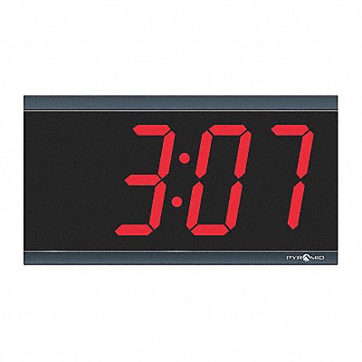 PYRAMID 9D44BR Synchronized Digital Clock 11.5 W 6.25 H
