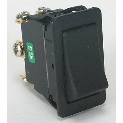 POWER FIRST 2LNG6 Rocker Switch NoLens/Lamp Black On/On