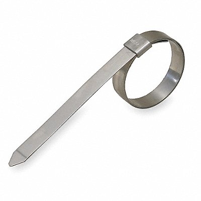 BAND-IT GRS202 Band Clamp 3/8 W Lip-Lock 1 1/8 OD PK24
