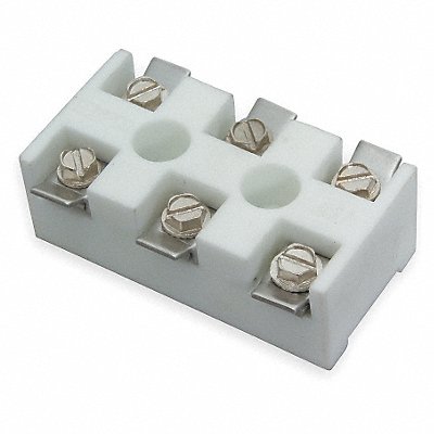 TEMPCO EHD108121 Ceramic Terminal Block 1-1/4x2-7/16 in.
