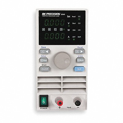 B K PRECISION 8540 Electronic Load 0 to 60 V 1 mA to 30 A