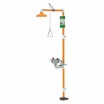 GUARDIAN EQUIPMENT G1902 Drench Shower With Eyewash 16 in W