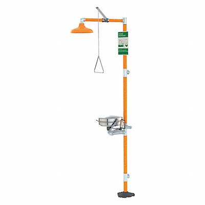 GUARDIAN EQUIPMENT G1902BC Drench Shower With Eyewash 16 in W