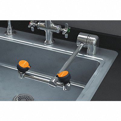 GUARDIAN EQUIPMENT G1849 Eyewash Deck Mount 6-1/2 W 14-1/8 D