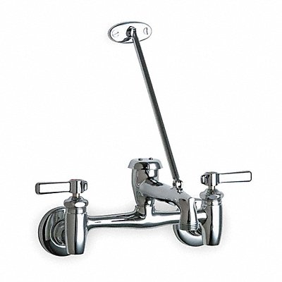 CHICAGO FAUCETS 897CP Straight Chrome Chicago Faucets 12.0gpm