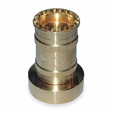 MOON AMERICAN BRN151NST Fire Hose Nozzle Twist Brass