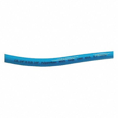 GRAINGER 2LZF4 Tubing 3/8 In OD 50 Ft L Light Blue