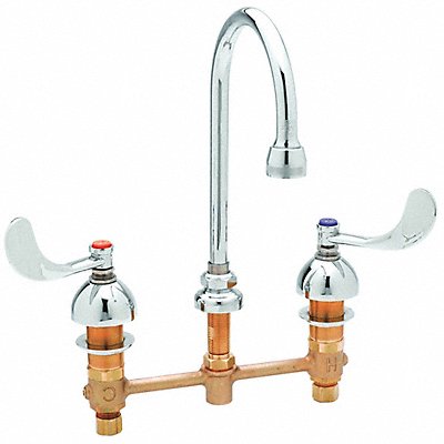 T S BRASS B286604 Gooseneck Chrome T S Brass 2.2gpm