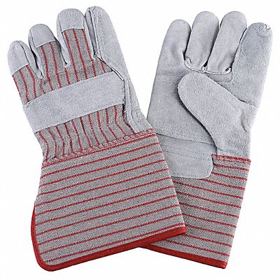 CONDOR 20GZ02 VF Leather Gloves L Gry/R 2MDC9 PR