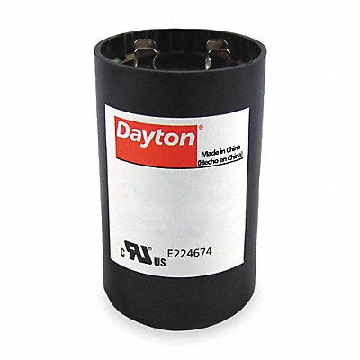 DAYTON 2MER3 Motor Start Capacitor 43-53 MFD Round