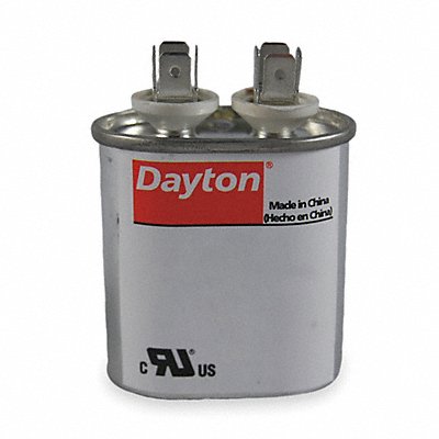 DAYTON 2MDX1 Motor Run Capacitor 60 MFD 5 7/16  H