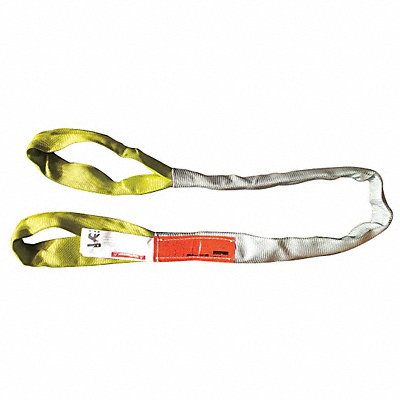 DAYTON 2MJR6 Round Sling Flat Eye 4 ft L 16800 lb Cap