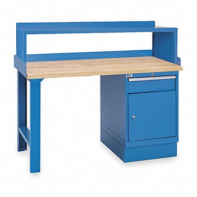 LISTA XSWB3060BTBBSRS Workbench Butcher Block 60 W 30 D