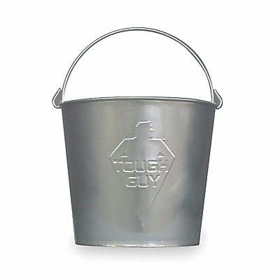 GRAINGER 2MPE7 Bucket 3 gal Silver
