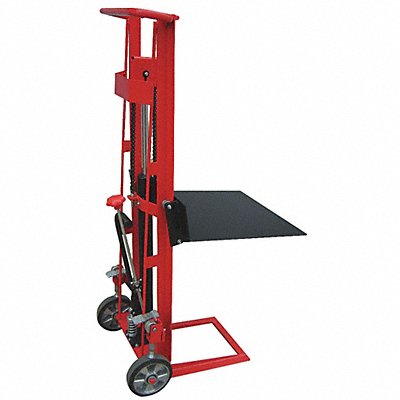 DAYTON 2MPU5 Platform Lift 750 lb Cap 60-1/2 In H