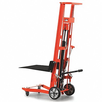 DAYTON 2MPU8 Platform Lift 750 lb Cap.60-1/2 In H