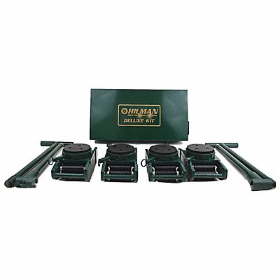 HILMAN ROLLERS KNRS24SLP Equipment Roller Kit 48 000 lb Swivel