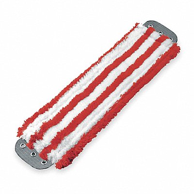 UNGER MD40R Mop Pad Red/White Microfiber