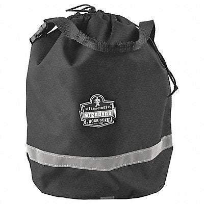 ERGODYNE GB5130 Bucket Bag Polyester Straight Wall Black