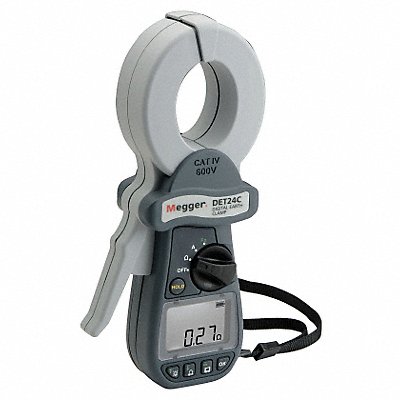 MEGGER DET14C Clamp On Earth Resistance Tester LCD