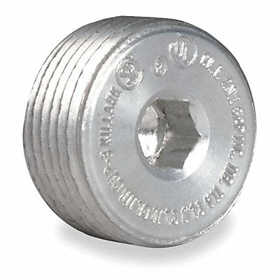 HUBBELL KILLARK CUP5 Blank Plugs Aluminium Trade Size 1 1/2in
