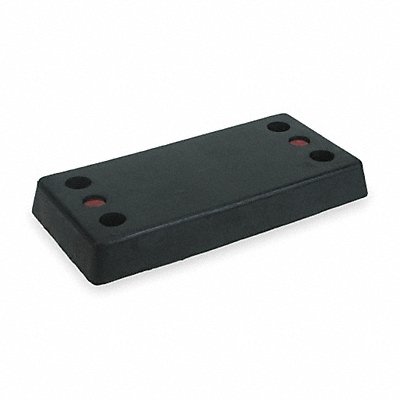 GRAINGER 2MYR9 Dock Bumper 12x3x24 in Rubber