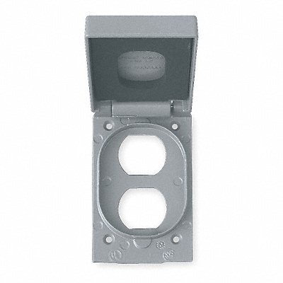 HUBBELL KILLARK FCLA Weatherproof Cover Vertical Aluminum