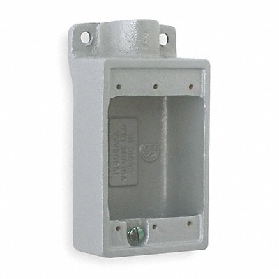 HUBBELL KILLARK FS2M Weatherproof Box 1Gang 18 cu in