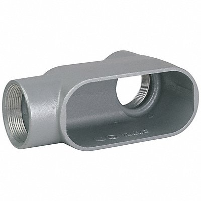 HUBBELL KILLARK LB67 Conduit Outlet Body Iron Trd Sz 2in