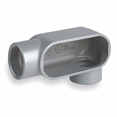 HUBBELL KILLARK LL27 Conduit Outlet Body Iron Trd Sz 3/4in