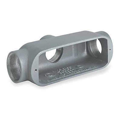 HUBBELL KILLARK OTB6 Conduit Outlet Body Aluminum Trd Sz 2in