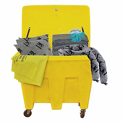 BRADY SPC ABSORBENTS SKALT Spill Kit Universal Yellow