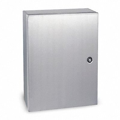 WIEGMANN N412303008SSC Enclosure Metallic 30In.H x 30In.W x 8In.D