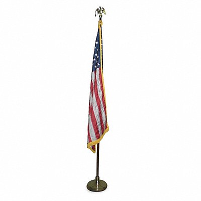 ANNIN FLAGMAKERS 31400 US Flag Set indoor 3x5 Ft