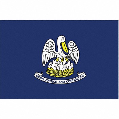 ANNIN FLAGMAKERS 142160 D3761 Louisiana State Flag 3x5 Ft