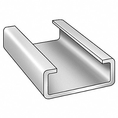 GRAINGER 2NJE7 C Channel 1 1/2 Leg 2 x10 ft UHMWPE