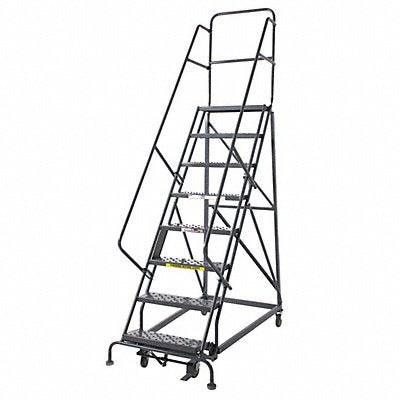 TRI-ARC KDHD111246 Rollng Ladder Unassembled Handrail Platform 110 In H