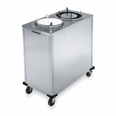 LAKESIDE 915 Plate Dispenser Cart 30 5/8 in L SS