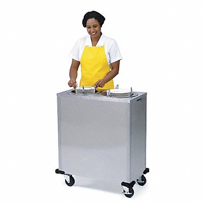 LAKESIDE 925 Plate Dispenser Cart 30 5/8 in L SS
