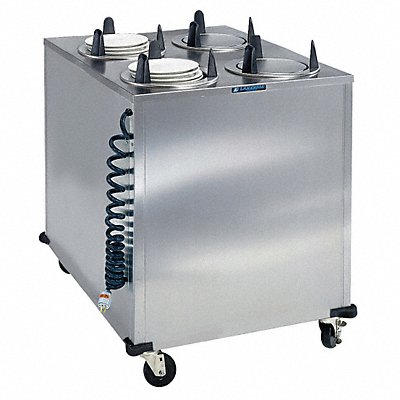 LAKESIDE 6410 Plate Dispenser Cart 32 in L SS