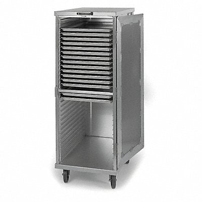 LAKESIDE 5531 Meal Delivery Cart 68 in H Aluminum