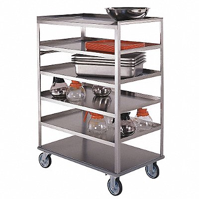 LAKESIDE 461 Banquet Cart 22 1/4 W 45 5/8 H Silver